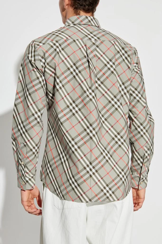 Burberry Burberry Long Sleeved Checked Shirt 3