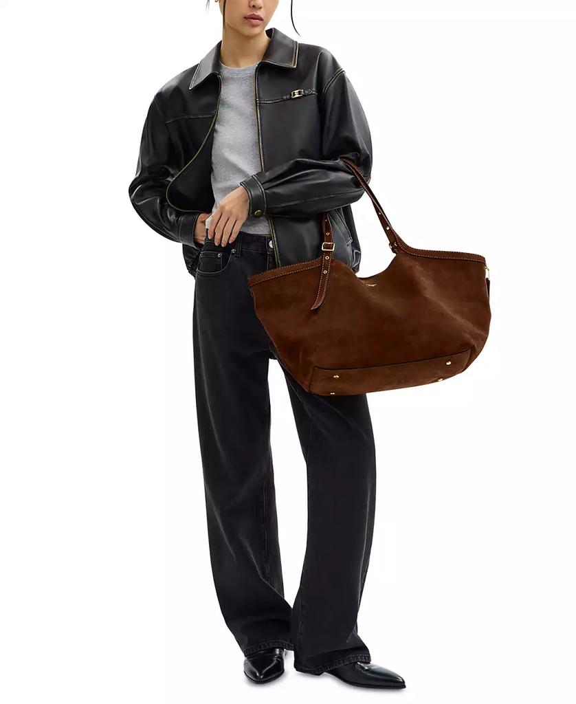 Coach Suede Gramercy Tote