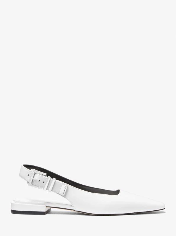 Michael Kors Darrington Leather Flat 2