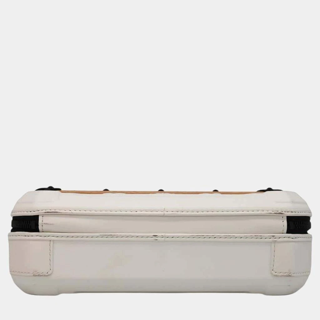 Louis Vuitton Louis Vuitton White/Black Calf Leather future trunk 3