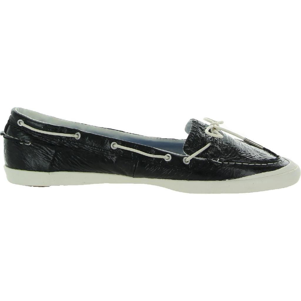 Tretorn Sunniva Patent     Womens Crinkled Patent Lightweight Boat Shoes
