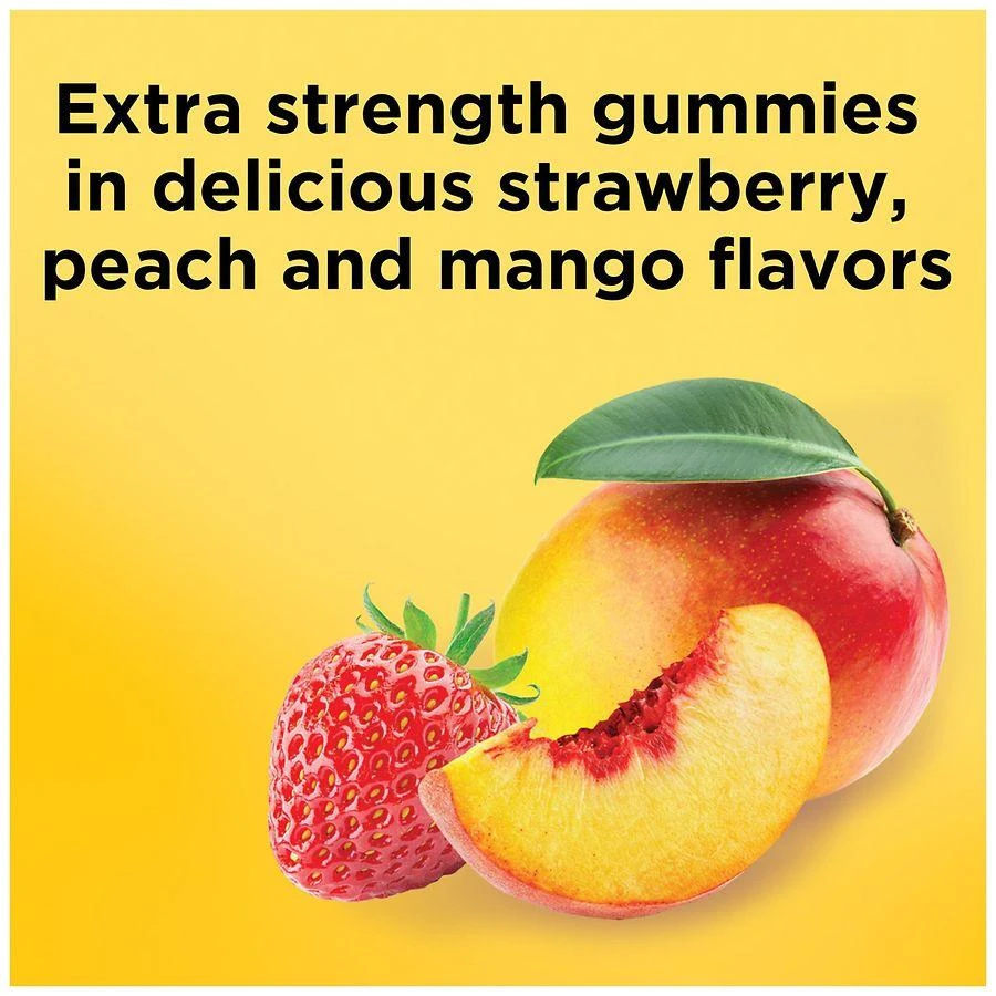 Nature Made Extra Strength Vitamin D3 5000 IU (125 mcg) per serving Gummies Strawberry, Peach, Mango 8