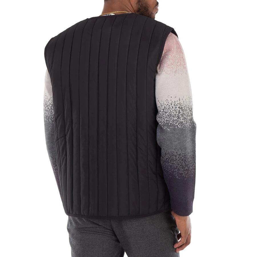 RAINS Men's Black Banja Quilted Liner Vest 3