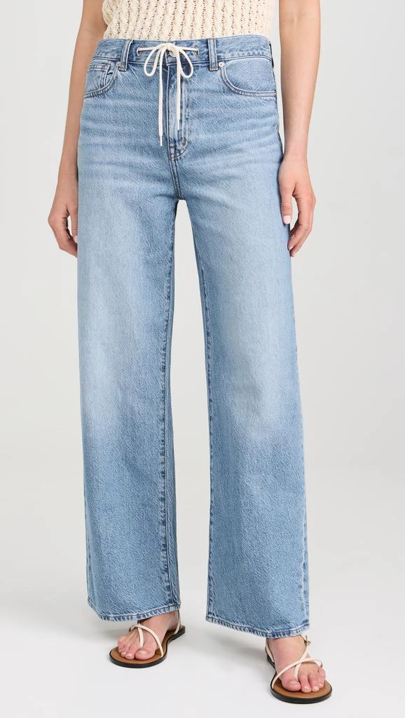 Madewell Superwide-Leg Jeans: Drawstring Edition 1