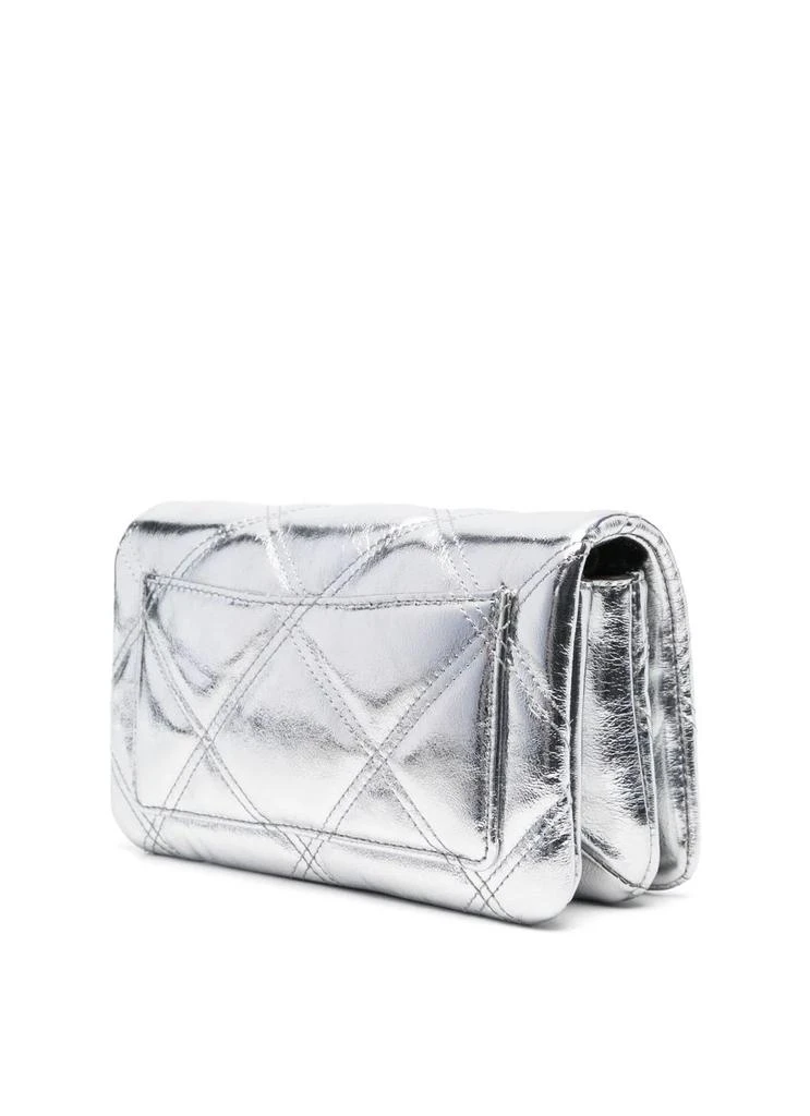 Tory Burch Kira Metallic Diamond Quilt Chain Wallet 3