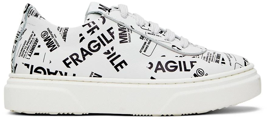 MAISON MARGIELA Kids White Logo Sneakers 1