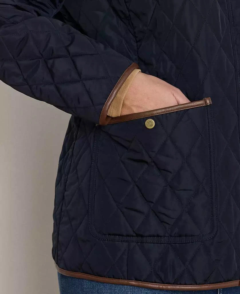 Ralph Lauren Women's Plus Size Quilted Coat, Exclusively for Macys 5