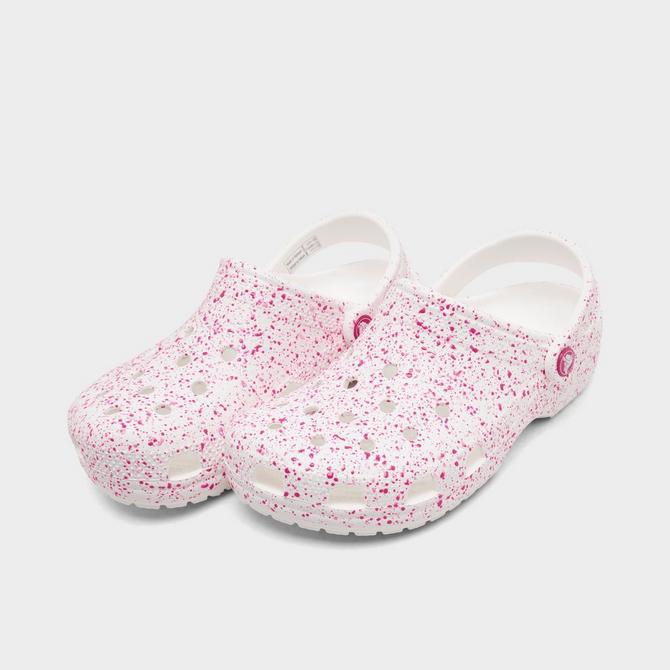 Crocs Girls' Big Kids' Crocs Paint Splatter Classic Clog Shoes