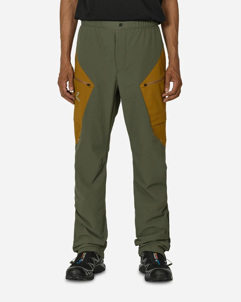 MONTURA Speed Style Pants Sage Green / Bronze Brown 1