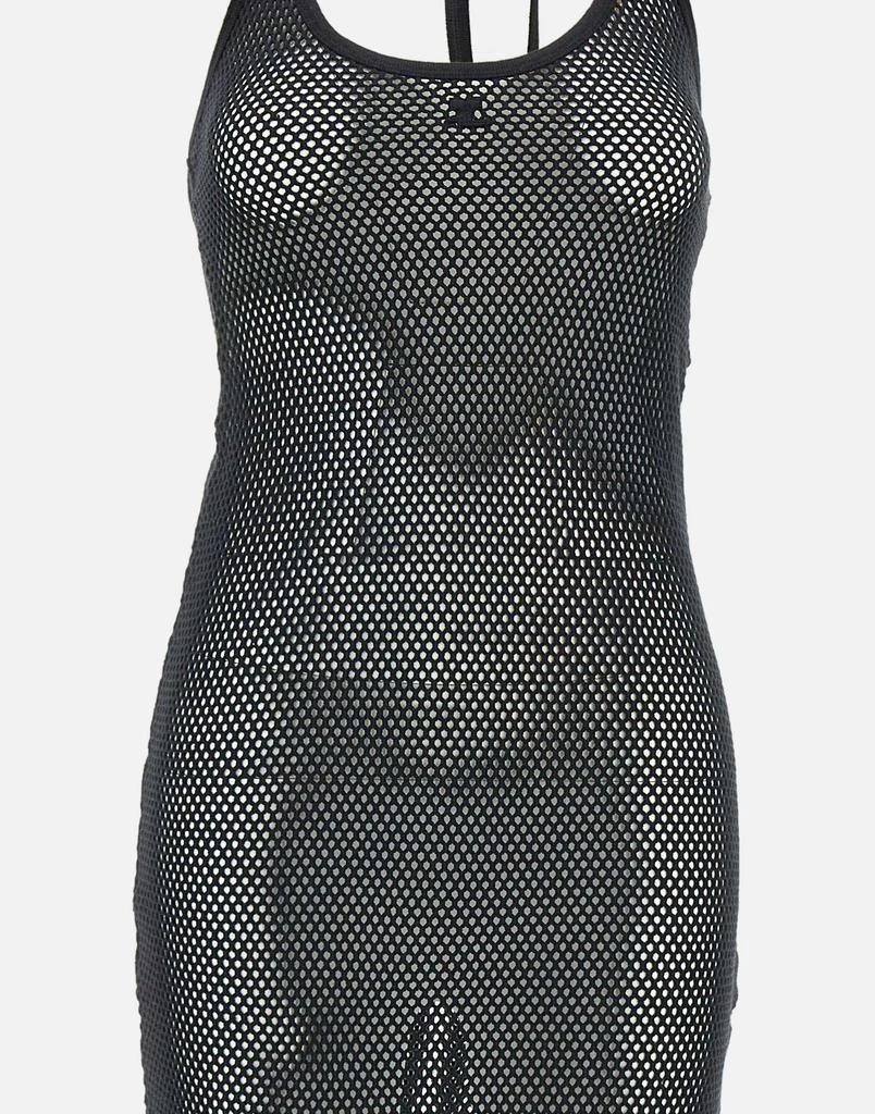 courreges "Holistic mesh long dress" 5