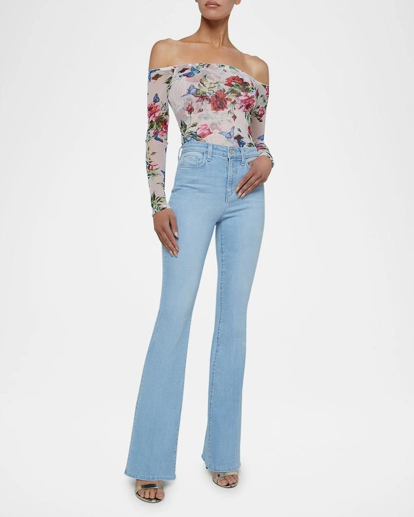 L'Agence Marty High-Rise Flare Jeans 2