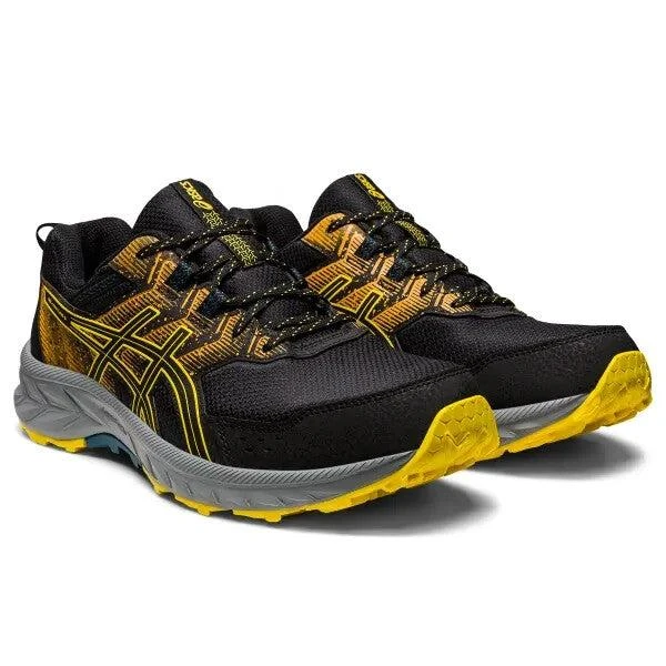 Asics Gel-Venture 9 1011B486-004 Men 10 Black Golden Trail Running Shoes EEE4176 1