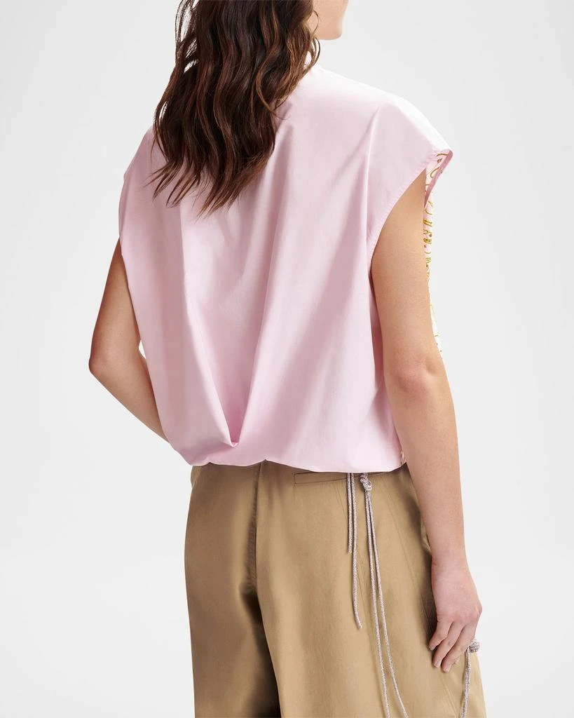 Essentiel Hebraska Embroidered Button-Front Shirt 3