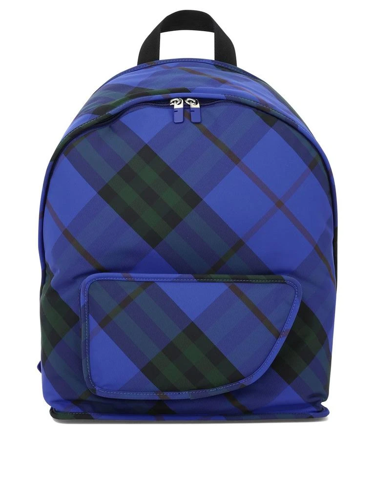 Burberry Burberry	Shield CHeckered Backpack 1
