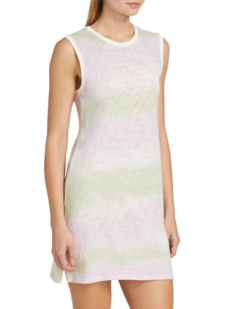 ATM Anthony Thomas Melillo Watercolor Stripe Slub Minidress 3