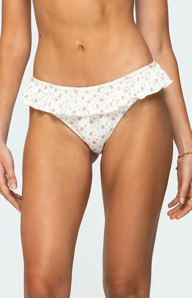 Edikted Amelia Ruffled Bikini Bottom 2