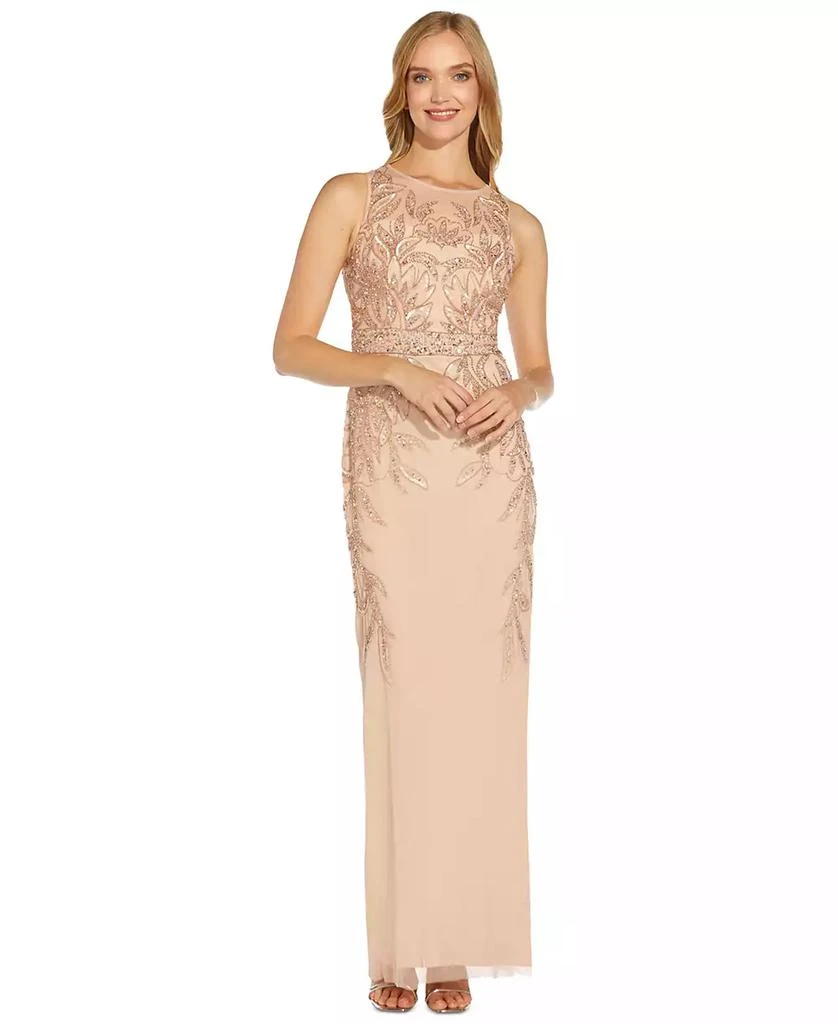 Adrianna Papell Papell Studio Beaded Gown 1