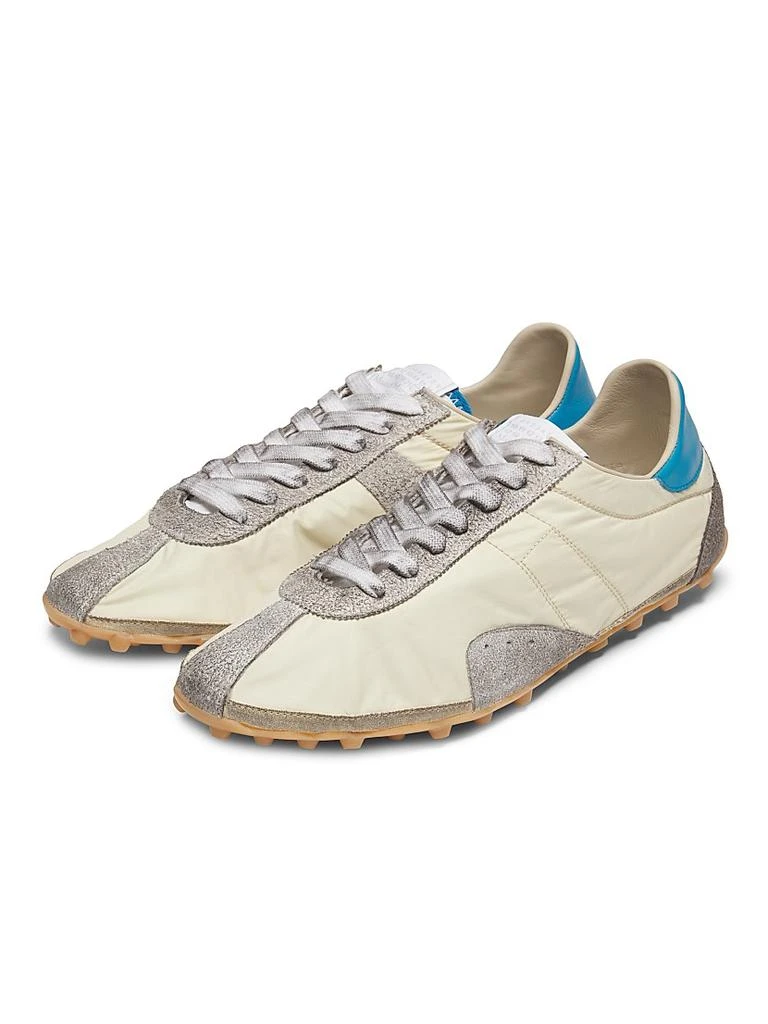 MAISON MARGIELA Sprinters Nylon & Leather Low-Top Sneakers 2