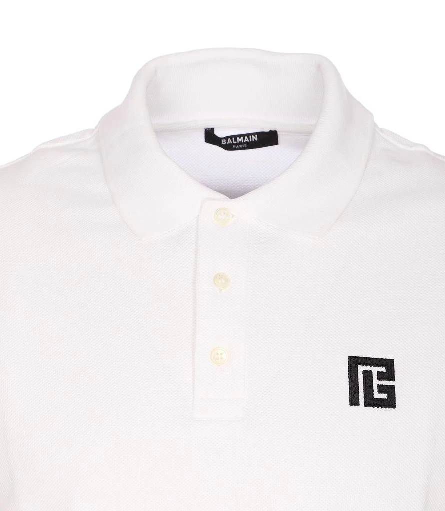 Balmain Balmain Embroidered Polo Shirt 4