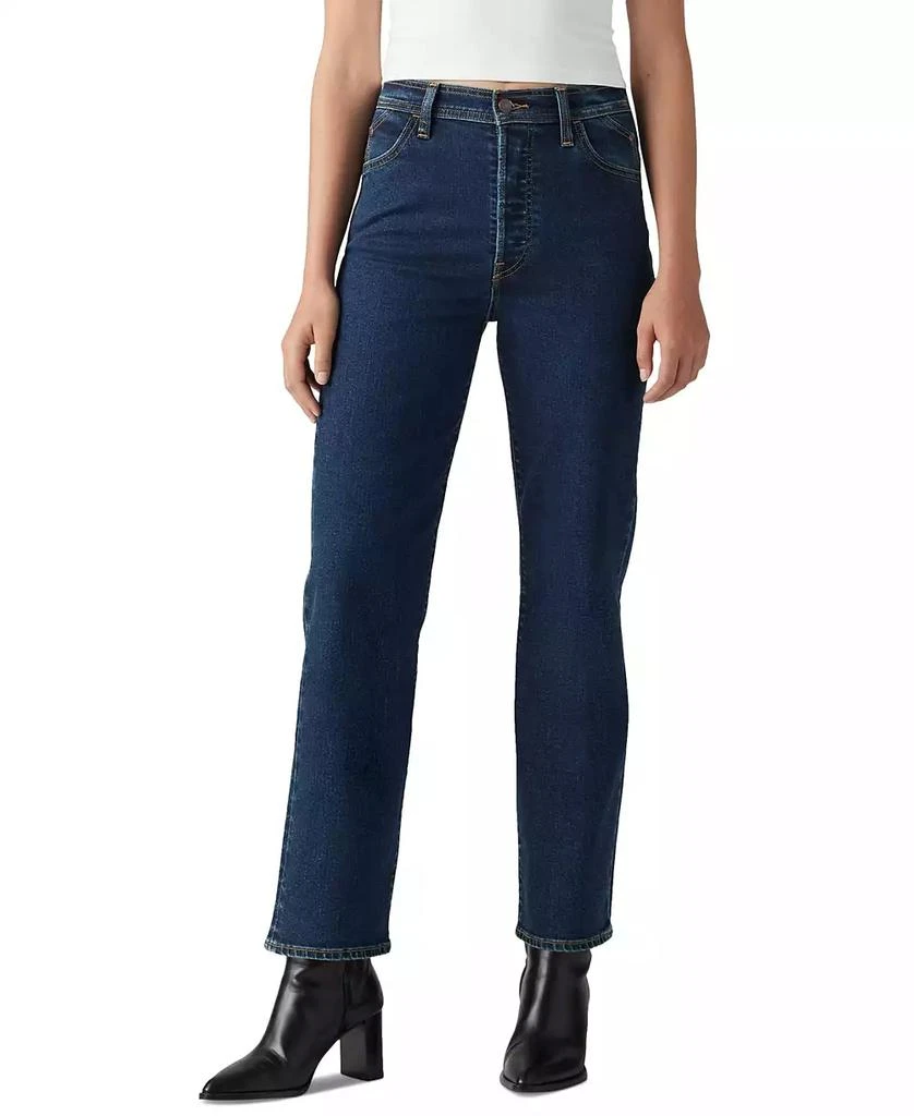 Levi's Women's Ribcage High Rise Straight Ankle Jeans 1