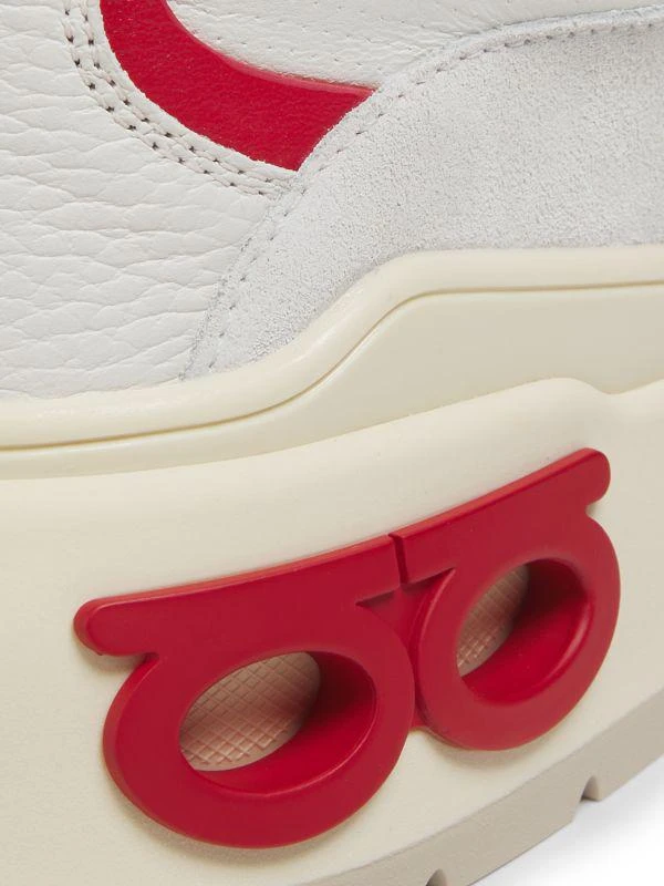 Salvatore Ferragamo Gancini Platform Sneakers 6