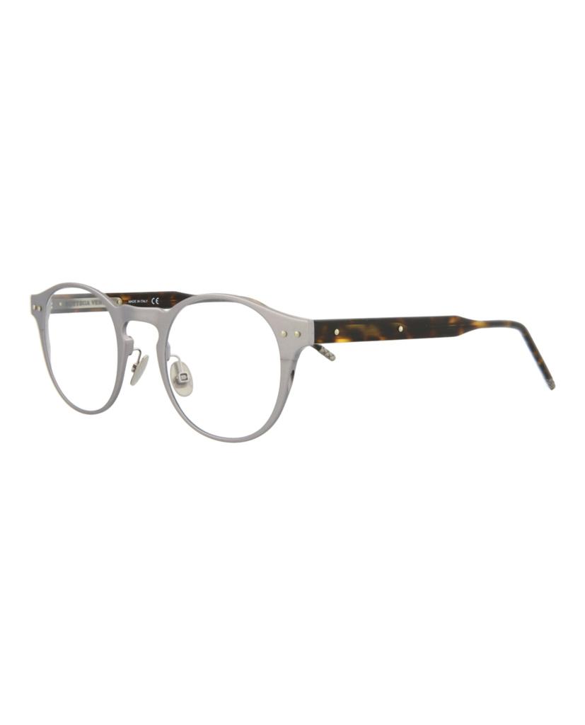 Bottega Veneta Round-Frame Alluminium Optical Frames