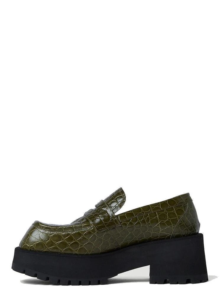 Marni Marni Embossed Slip-On Brogue Shoes 2