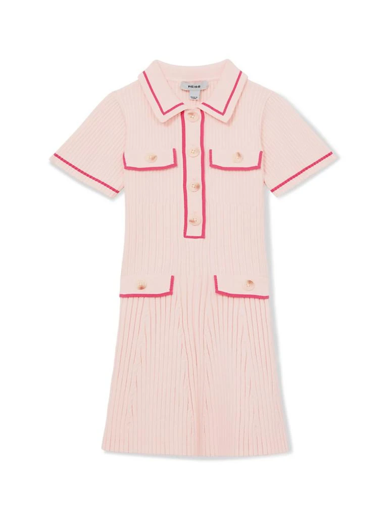 REISS Little Girl's Knit Shirtdress 1