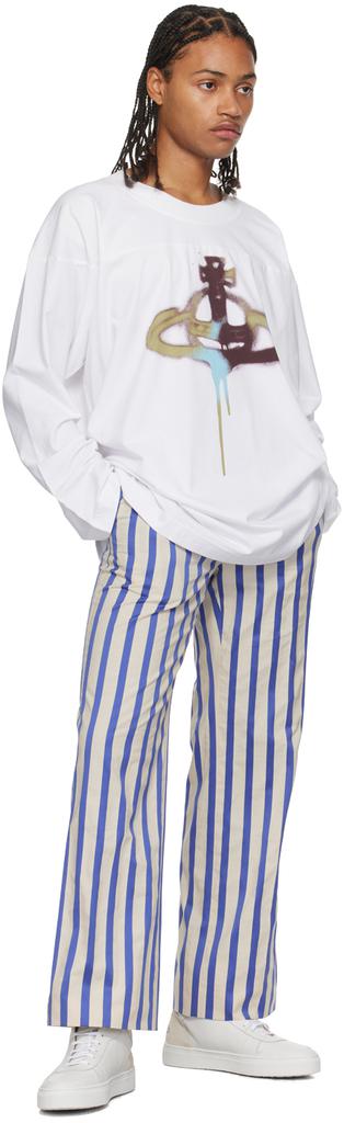 Shop White Fresh Long Sleeve T-Shirt on Sale at BeyondStyle – Get