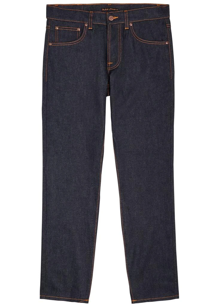 Nudie Jeans Solid Ollie slim straight-leg jeans