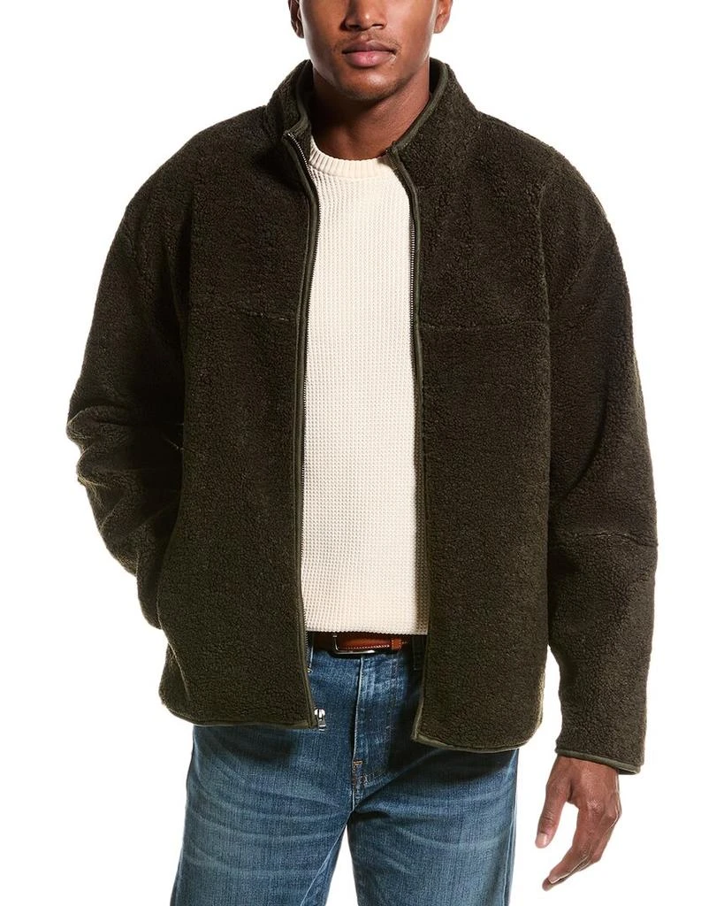 Magaschoni Sherpa Zippered Jacket 1
