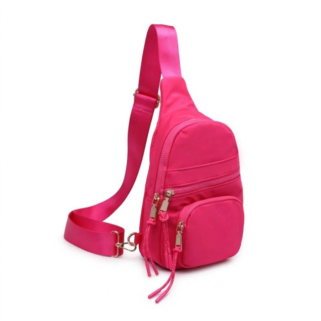 Urban Expressions Urban Expressions - Women
s Sid Nylon Sling Backpack 2