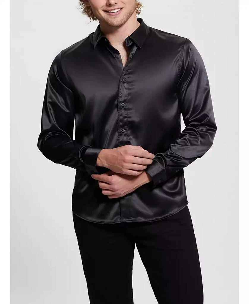 GUESS Men's Regal Long Sleeve Shirt 1