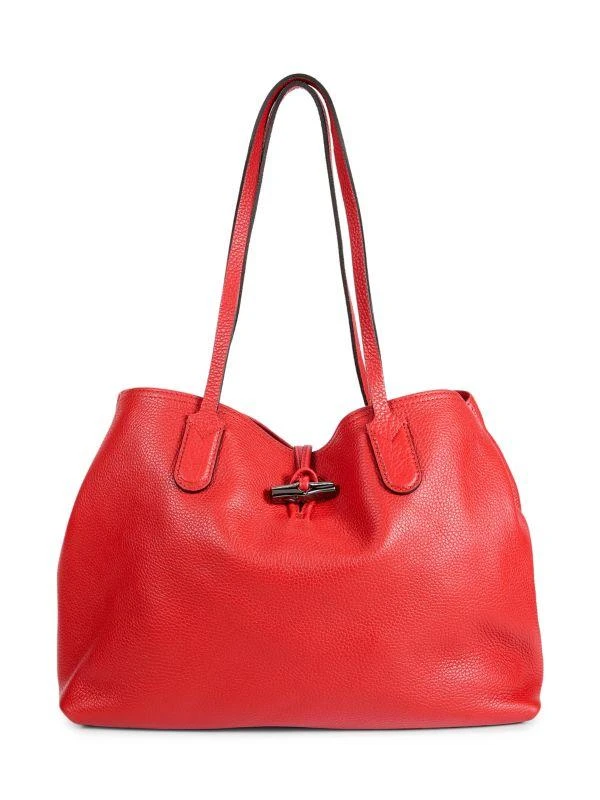 Longchamp Leather Tote 1