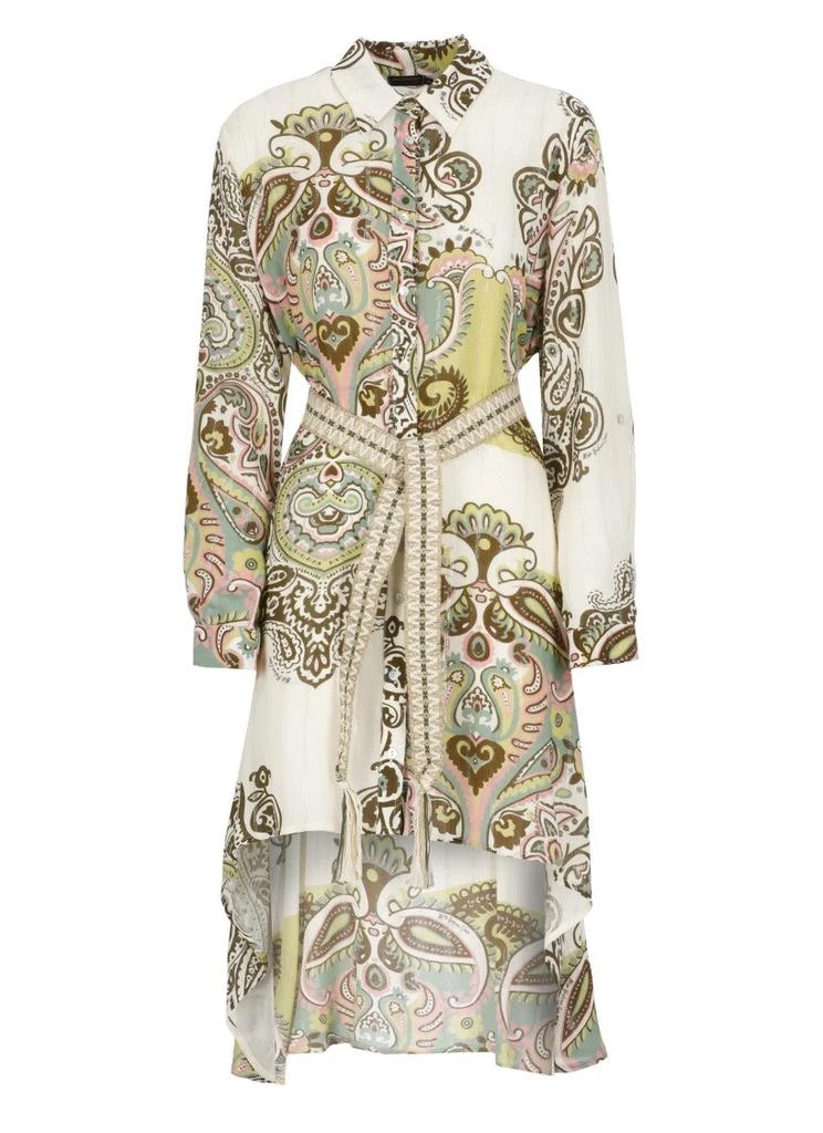 MISS BIKINI Asymmetrical Viscose Dress With Lurex Details 1