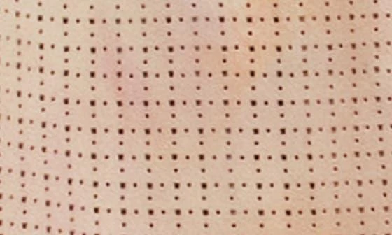 ALL SAINTS Dante Perforated Leather Camp Shirt 6