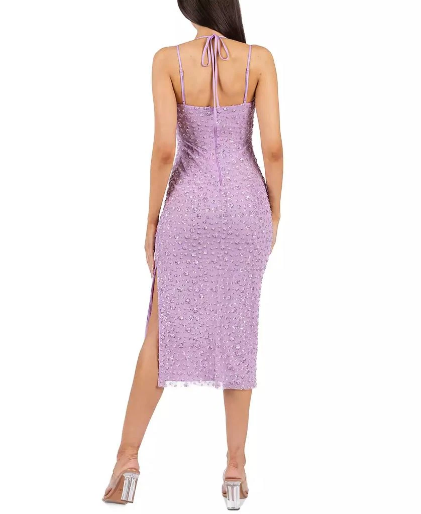 Alex & Sophia Juniors' Embellished Bodycon Midi Dress 4
