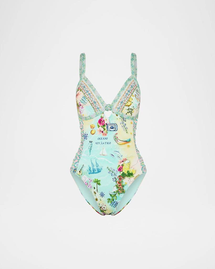 Camilla Just Coasting Paneled One-Piece Swimsuit 1