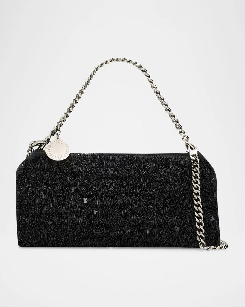 Stella McCartney Falabella Mini Sequin Evening Top-Handle Bag 1