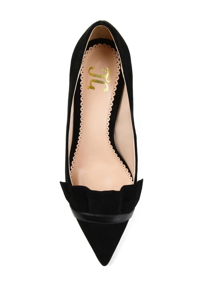 Journee Collection JOURNEE Marek Ruffle Pump 4