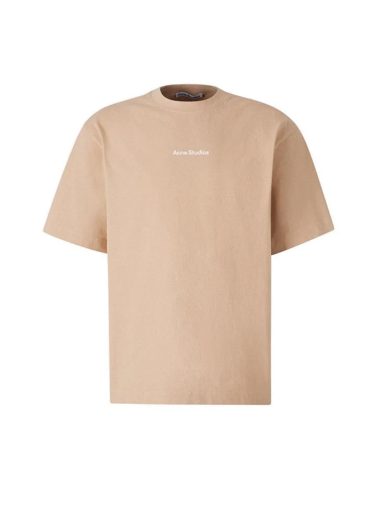 Acne Studios Acne Studios Logo Printed Crewneck T-Shirt 1