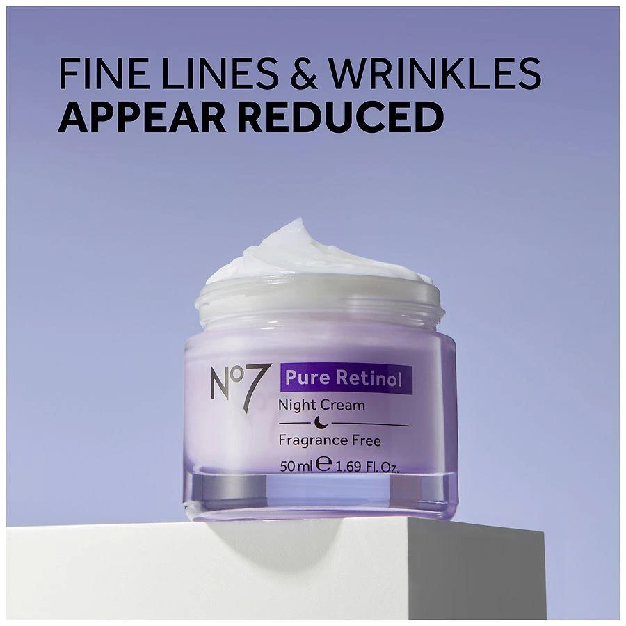No7 Pure Retinol Night Repair Cream 5