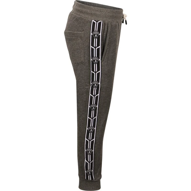 AUTOMOBILI LAMBORGHINI Logo track pants in grey 2