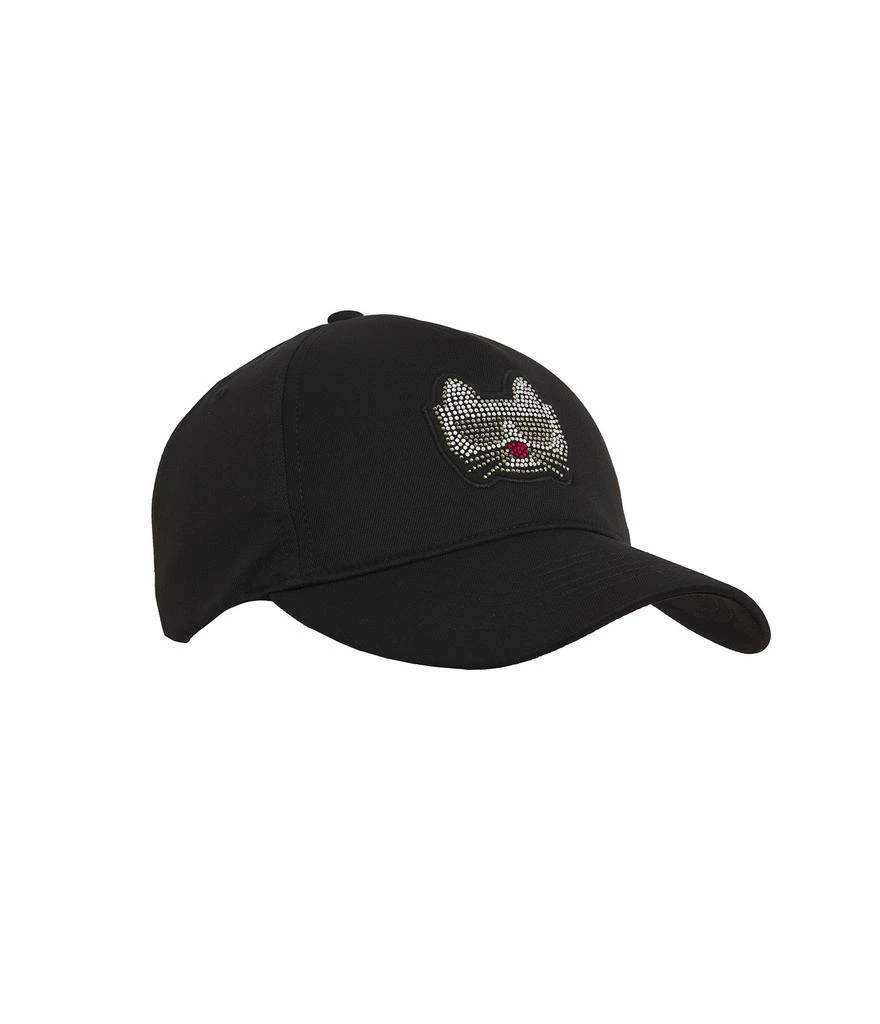 Karl Lagerfeld Paris EMBELLISHED CHOUPETTE BASEBALL CAP 1