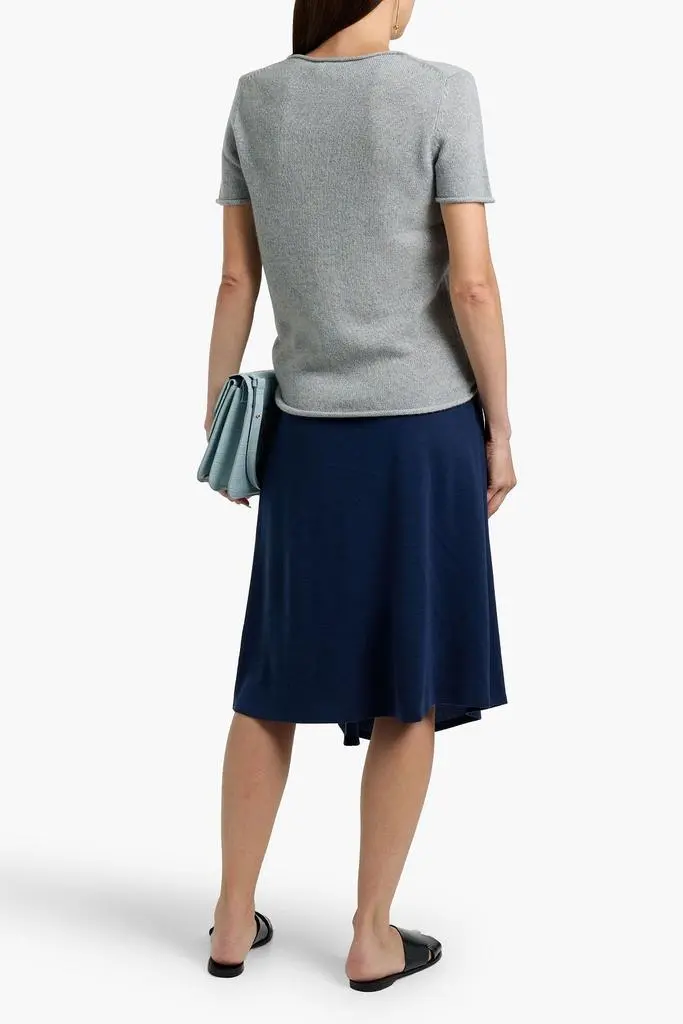 Theory Twisted jersey skirt 3