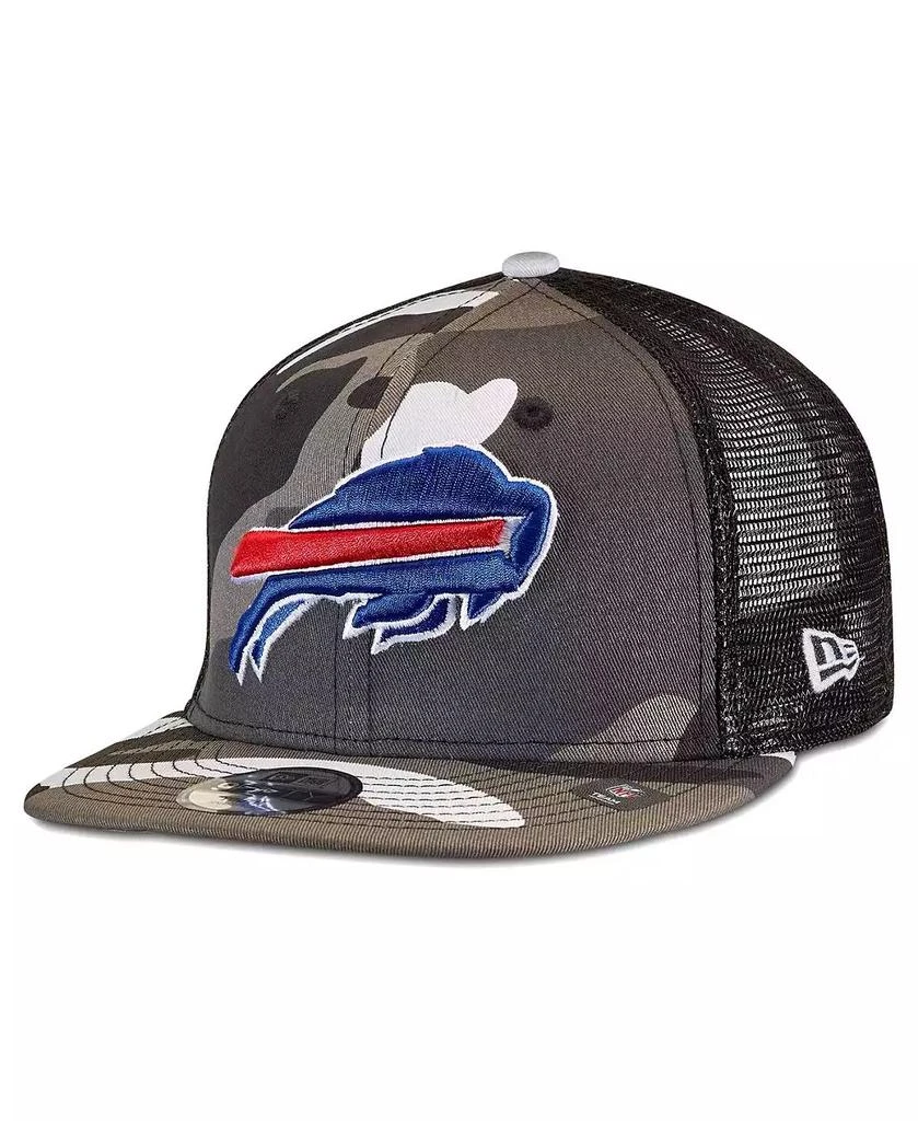 New Era Youth Boys Camo Buffalo Bills Trucker 9FIFTY Snapback Hat 1