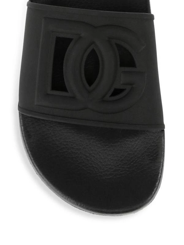 Dolce & Gabbana Logo Pool Slides 4