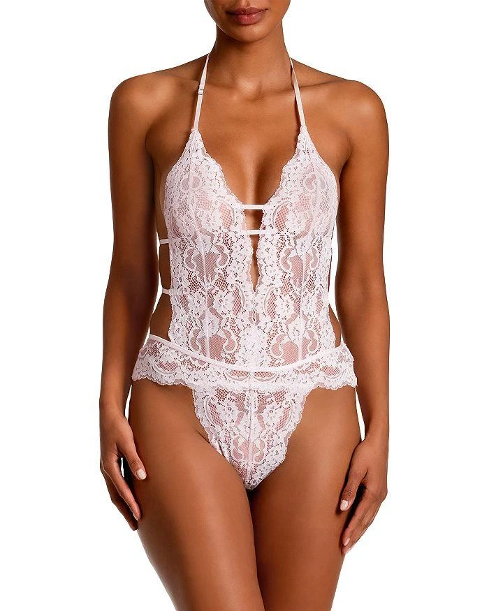 In Bloom Love Me Now Lace Thong Teddy 1