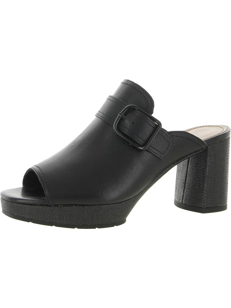 Donald J Pliner Gramercy 01 Womens Slip On Peep Toe Mules