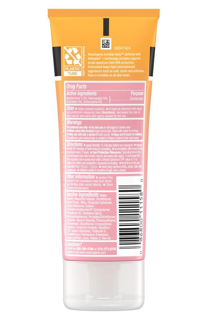 NEUTROGENA Invisible Daily Defense SPF 30 Sunscreen Lotion